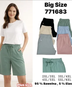 Spodenki Damskie,Size 2xl/3xl-5xl/6xl,paczka 12szt, mix kolor
