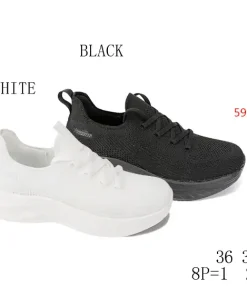 Buty Sportowe DAMSKIE (36-41, 8par) 1 kolor