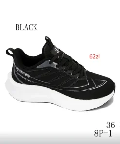 Buty Sportowe DAMSKIE (36-41, 8par) 1 kolor