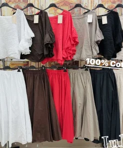 Komplety damskie WŁOSKA ,Size uni ,paczka 6 szt mix kolor