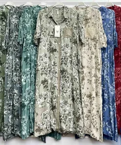 Sukienki damskie WŁOSKA ,Size uni ,paczka 6 szt mix kolor