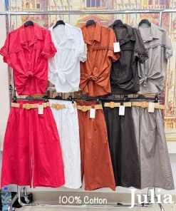 Komplety damskie WŁOSKA ,Size uni ,paczka 6 szt mix kolor