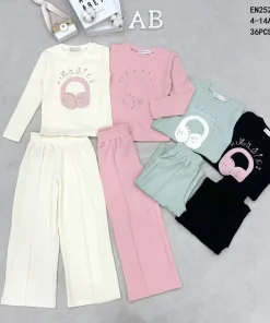 Komplety DZIECIĘCA,Size 4-14lat,paczka 6szt, 1 kolor