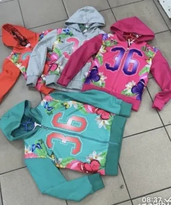 Bluzy DZIECIĘCA,Size 4-12lat,paczka 10szt, mix kolor