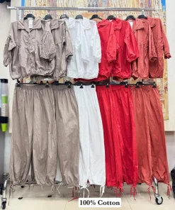 Komplety damskie WŁOSKA,Size uni ,paczka 6 szt mix kolor
