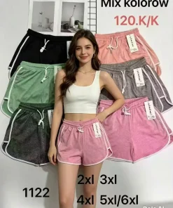 Spodenki Damskie,Size 2xl/3xl-5xl/6xl,paczka 12szt, mix kolor