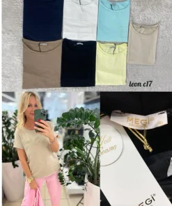 Bluzki damskieTURECKA ,Size uni ,paczka 6 szt mix kolor