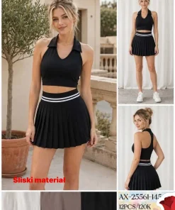 Spódnica krótka Damskie,Size s-xl,paczka 12szt, mix kolor