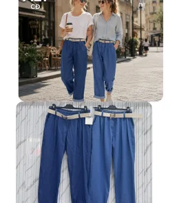 Spodnie damskie WŁOSKA ,Size uni ,paczka 6 szt mix kolor
