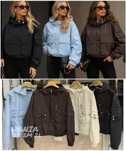 Kurtki damskie,size s-l,Paczka 6szt,1kolor