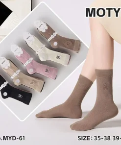 Skarpety Damskie,Size 35-42,paczka 40szt, mix kolor