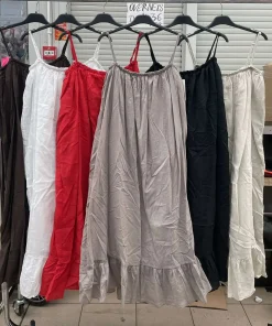 Sukienki damskie WŁOSKA ,Size uni ,paczka 6szt mix kolor