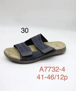 Klapki MĘSKIE (41-46, 12par) 1 kolor