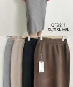 Spódnica długa Damskie,Size m/l-xl/2xl,paczka 12szt, mix kolor