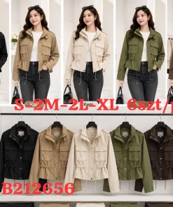 Kurtki damskie,size s-xl,Paczka 6szt,1kolor