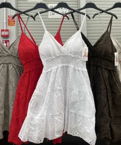 Sukienki damskie WŁOSKA ,Size uni ,paczka 6 szt mix kolo