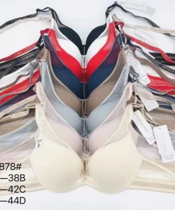 Biustonosz B Damskie,Size 34-38,paczka 6szt, 1 kolor