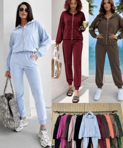 Komplety damskie WŁOSKA ,Size uni ,paczka 6 szt mix kolor