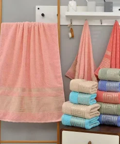 100% bawełna ręcznik 500gram 70*140cm Paczka:8szt/mix kolory