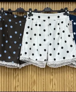 Spodenki damskie WŁOSKA ,Size uni ,paczka 6 szt mix kolor