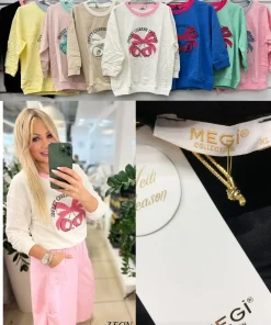 Bluzki damskieTURECKA ,Size uni ,paczka 6 szt mix kolor