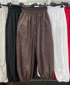 Spodnie damskie WŁOSKA,Size uni ,paczka 6 szt mix kolor