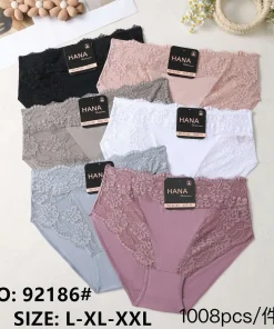 Majtki Damskie,Size l-2xl,paczka 24szt, mix kolor