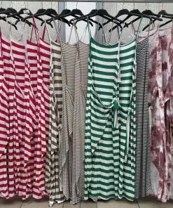 Sukienki damskie WŁOSKA,Size uni ,paczka 6 szt mix kolor