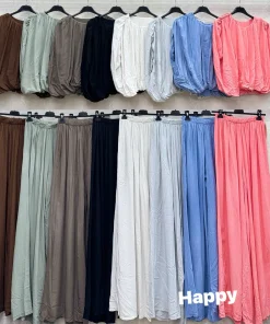 Komplety damskie WŁOSKA ,Size uni ,paczka 6 szt mix kolor