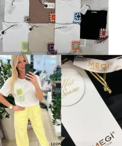 Bluzki damskieTURECKA ,Size uni ,paczka 6 szt mix kolor
