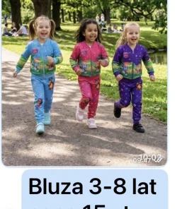 Bluzy DZIECIĘCA,Size 3-8lat,paczka 5szt, 1 kolor