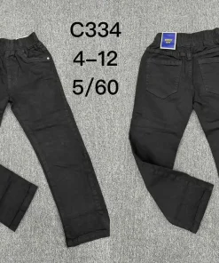 Spodnie JEANSY DZIECIĘCA,Size 4-12lat,paczka 10szt, 1 kolor