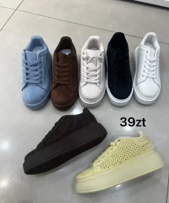 Buty Sportowe DAMSKIE (36-41, 12par) 1 kolor