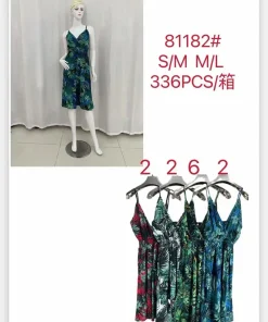 Sukienki damskie,size s/m-m/l,Paczka 12szt,mix kolor