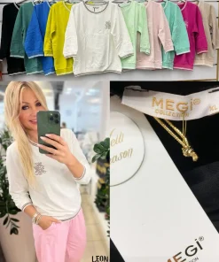Bluzki damskie TURECKA ,Size uni ,paczka 6 szt mix kolor