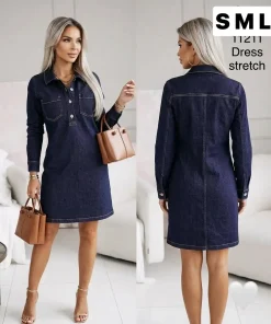 Sukienki damskie,size s-l,Paczka 12szt,1kolor