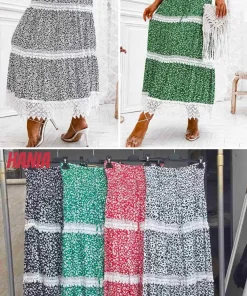 Spódnica damskie,size uni,Paczka 5szt,mix kolor