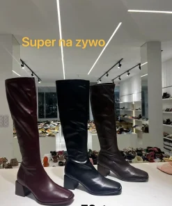 Buty Kozaki DAMSKIE (36-41, 12par) 1 kolor