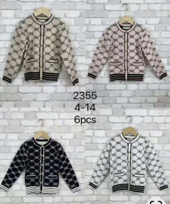 Swetry DZIECIĘCA,Size 4-14lat,paczka 6szt, 1 kolor