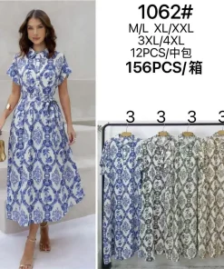 Sukienki damskie,size m/l-3/4xl,Paczka 12szt,mix kolor