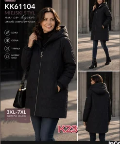 Kurtki damskie,size 3-7xl,Paczka 5szt,1kolor