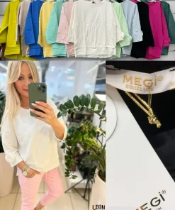 Bluzki damskieTURECKA ,Size uni ,paczka 6 szt mix kolor