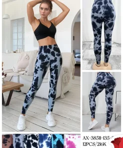 Legginsy Damskie,Size s-xl,paczka 12szt, mix kolor