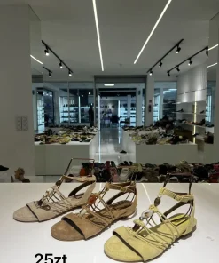 Sandaly DAMSKIE (36-41, 12par) 1 kolor