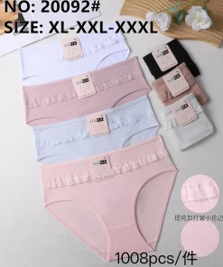 Majtki Damskie,Size xl-3xl,paczka 24szt, mix kolor