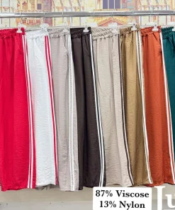 Spodnie damskie WŁOSKA,Size uni ,paczka 6 szt mix kolor