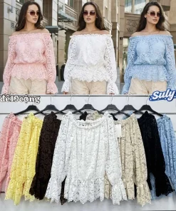 Bluzki damskie,size uni,Paczka 6szt,mix kolor