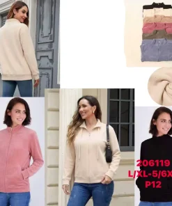 Bluzy Damskie,Size l/xl-5xl/6xl,paczka 12szt, mix kolor