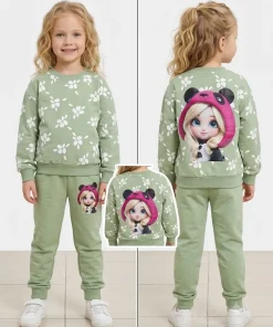 Komplety DZIECIĘCA,Size 3-8lat,paczka 5szt, 1 kolor