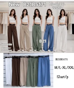 Spodnie damskie,size sm/l-xl/2xl,Paczka 12szt,mix kolor